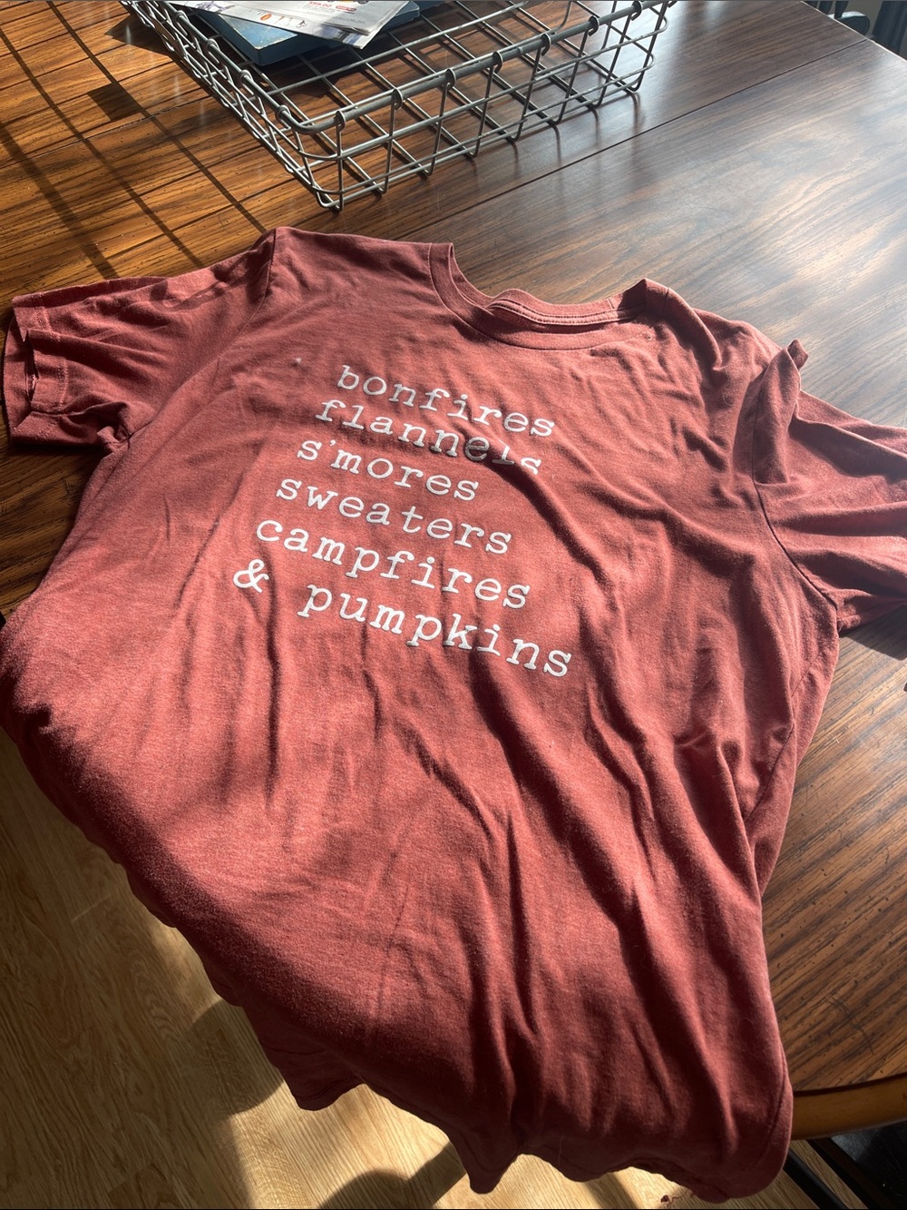 Maurices Rust Red Graphic Tee